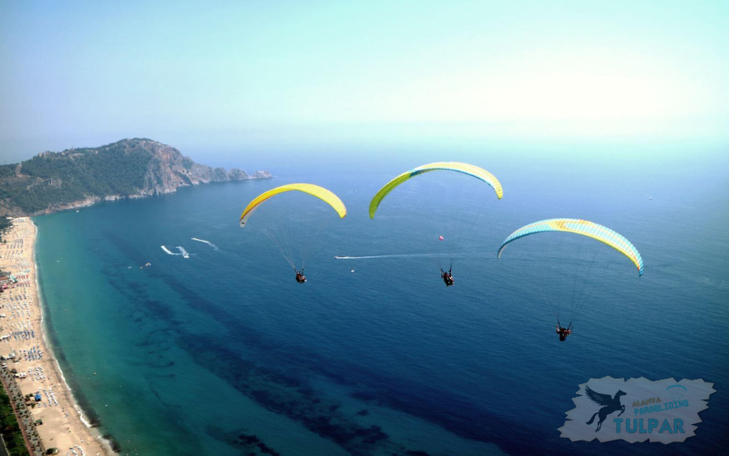 Flight over Alanya