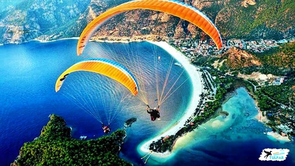 The history of paragladeing