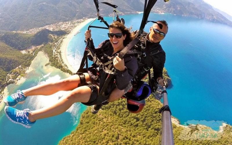 Where in Turkey you can fly paragliding