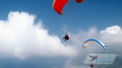 Paragliding in Kemer from Tahtali mountain