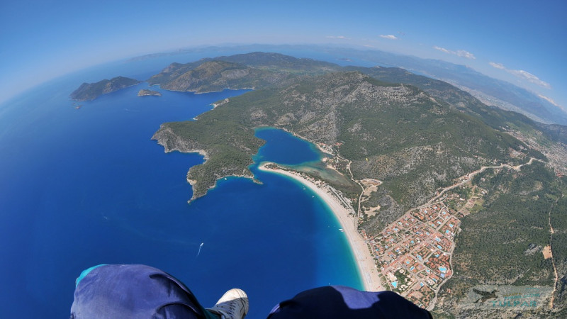 Paragliding in Kemer Adrasan