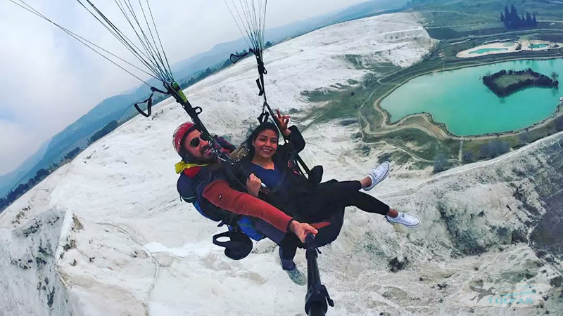 Tandem Paragliding in Pamukkale – Transfer & Equipment Included