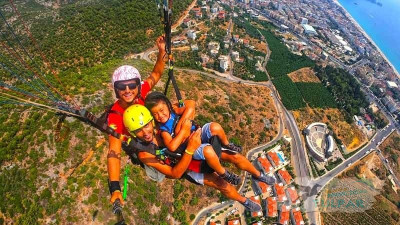 Paragliding in Alanya: 800m Flight